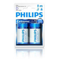 Philips LR20E2B D ultra alcalina Batera (LR20E2B/10)